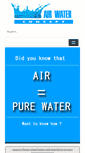 Mobile Screenshot of airwaterconcept.com